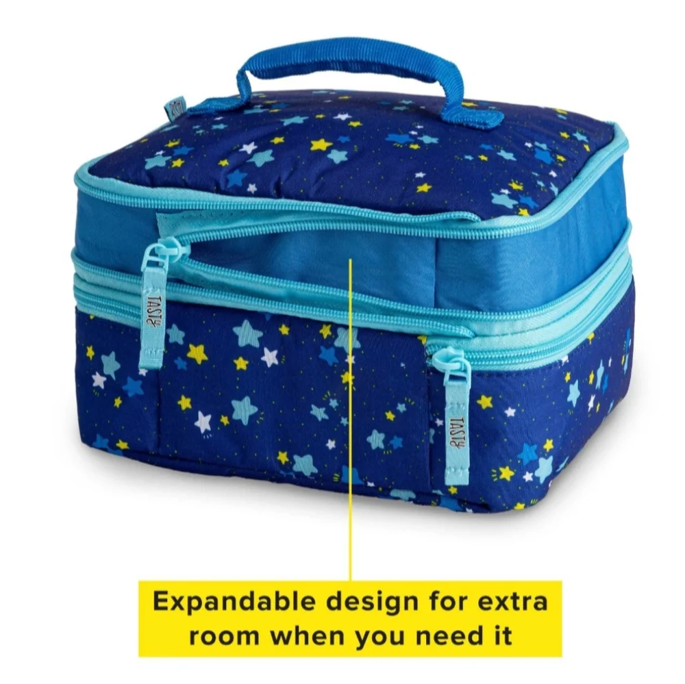 Tasty Expandable Inaulated Reusable Cloth Lunchbag - Picture 7 of 7